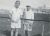 Greek Davis Cup tennis players, Augustos Zerlendis (left) and Max Belli, 1928